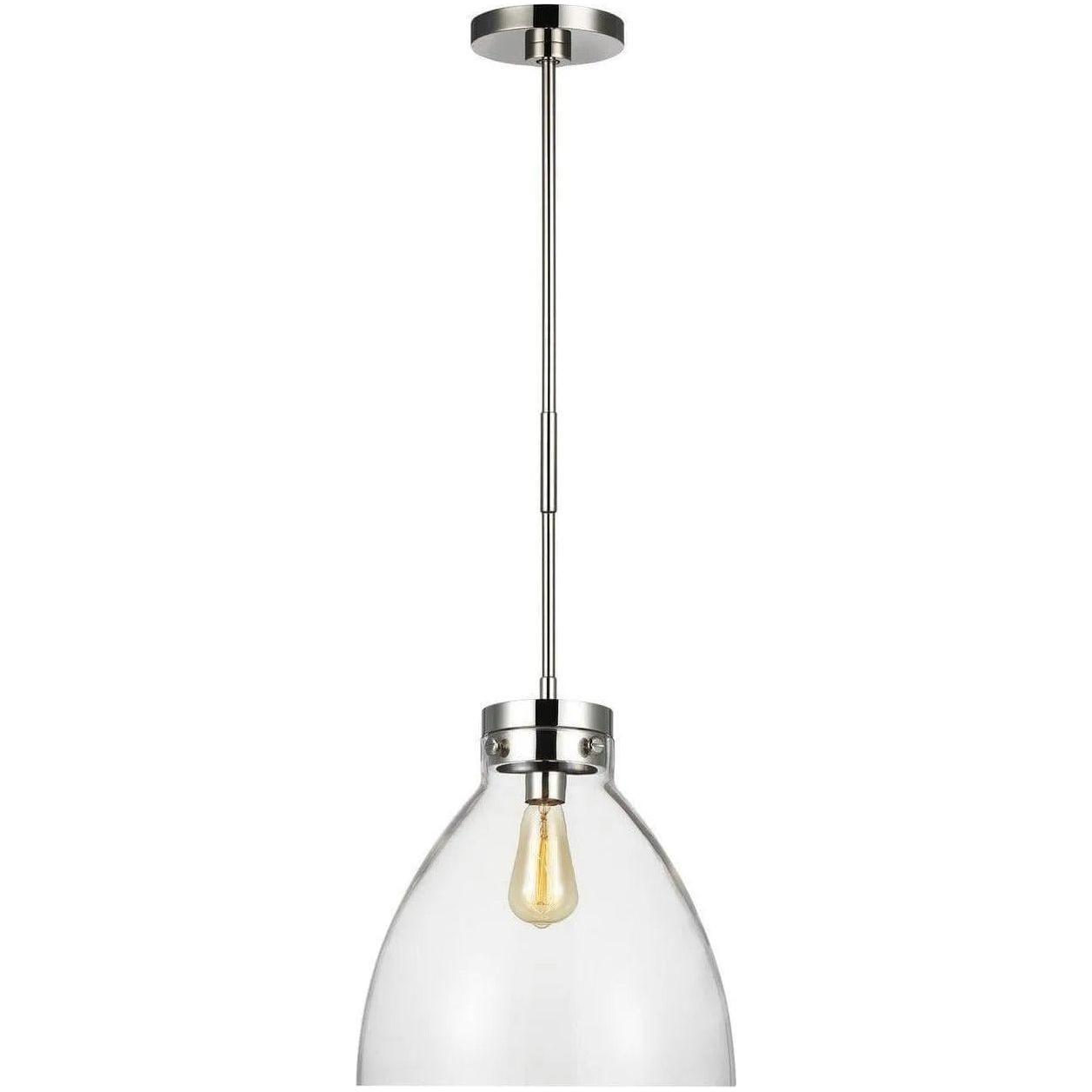 Visual Comfort Studio Collection - Garrett Wide Pendant - CP1121PN - Canada Light Shop