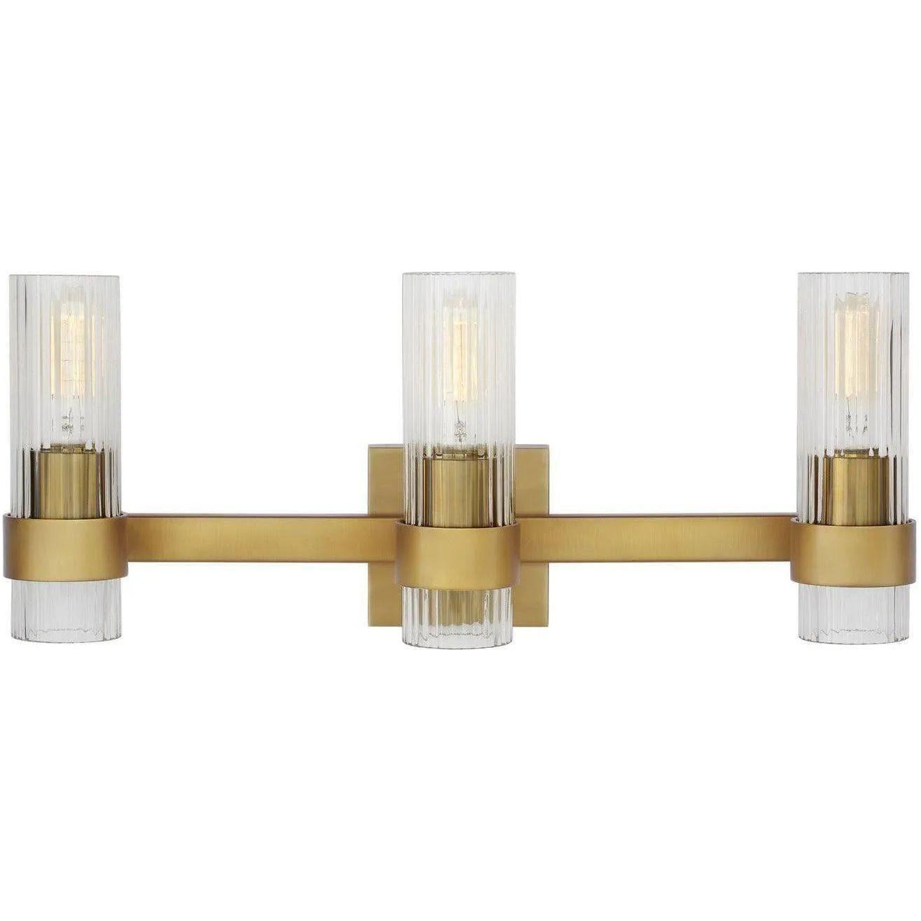 Visual Comfort Studio Collection - Geneva Vanity - CV1023BBS - Canada Light Shop