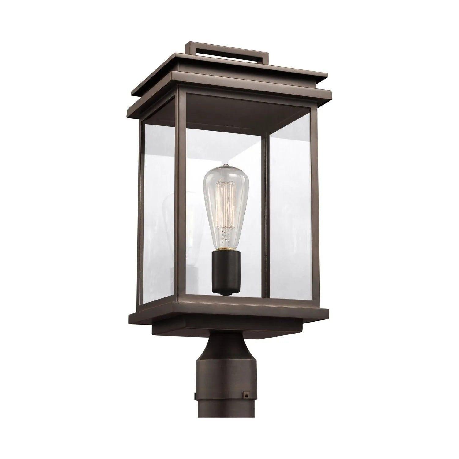 Visual Comfort Studio Collection - Glenview Outdoor Post Lantern - OL13607ANBZ - Canada Light Shop