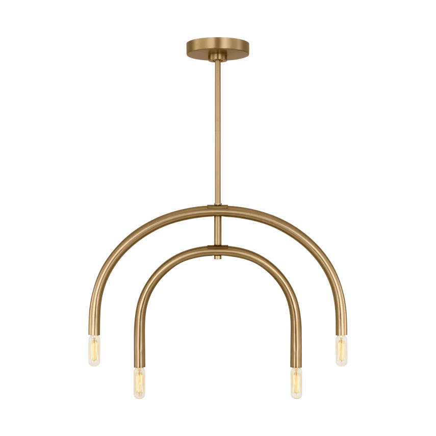 Visual Comfort Studio Collection - Hadden Chandelier - DJC1104SB - Canada Light Shop
