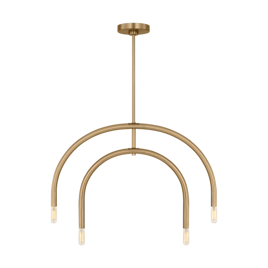 Visual Comfort Studio Collection - Hadden Chandelier - DJC1114SB - Canada Light Shop