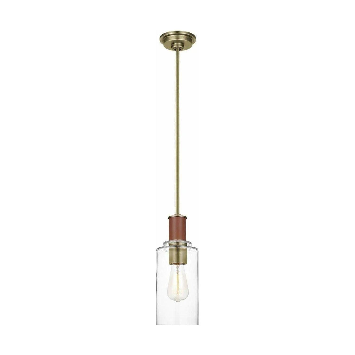 Visual Comfort Studio Collection - Hadley Tall Pendant - LP1071TWBCG - Canada Light Shop