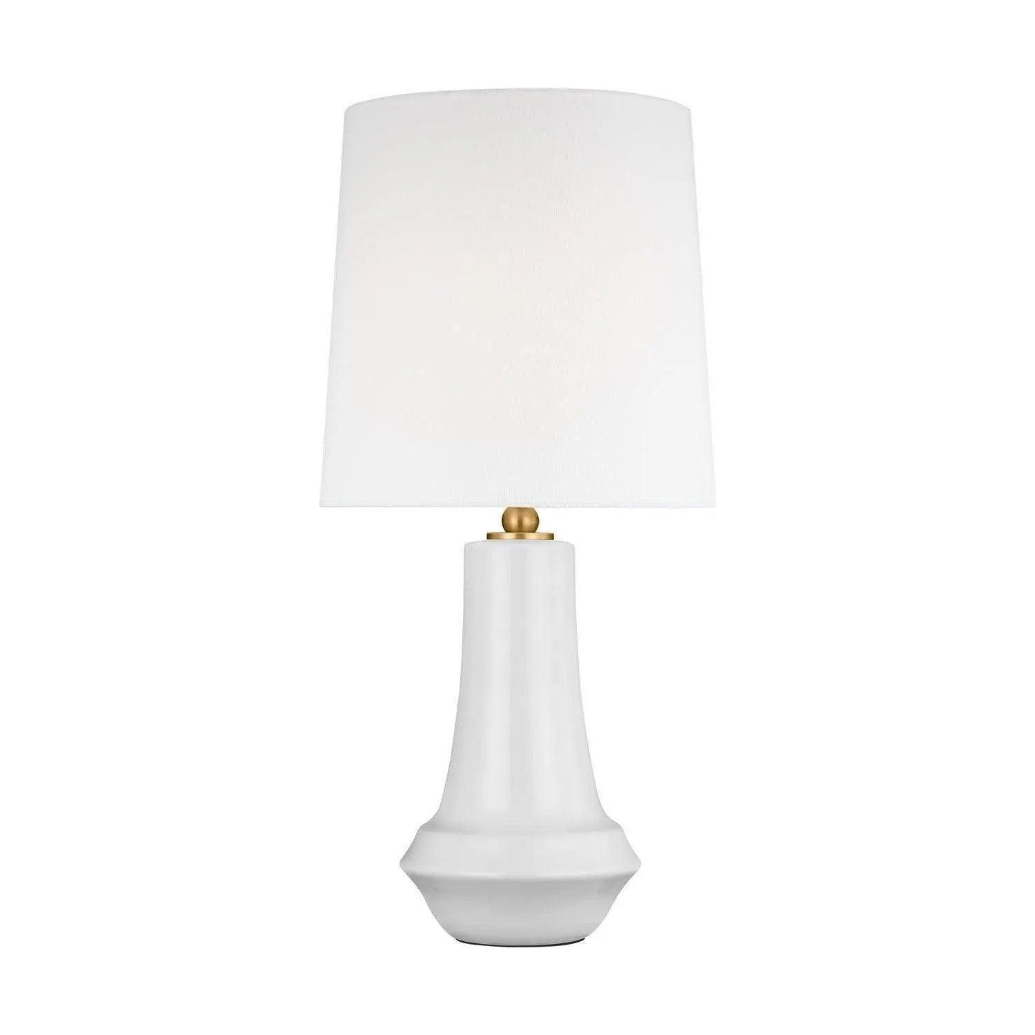 Visual Comfort Studio Collection - Jenna LED Table Lamp - TT1231NWH1 - Canada Light Shop