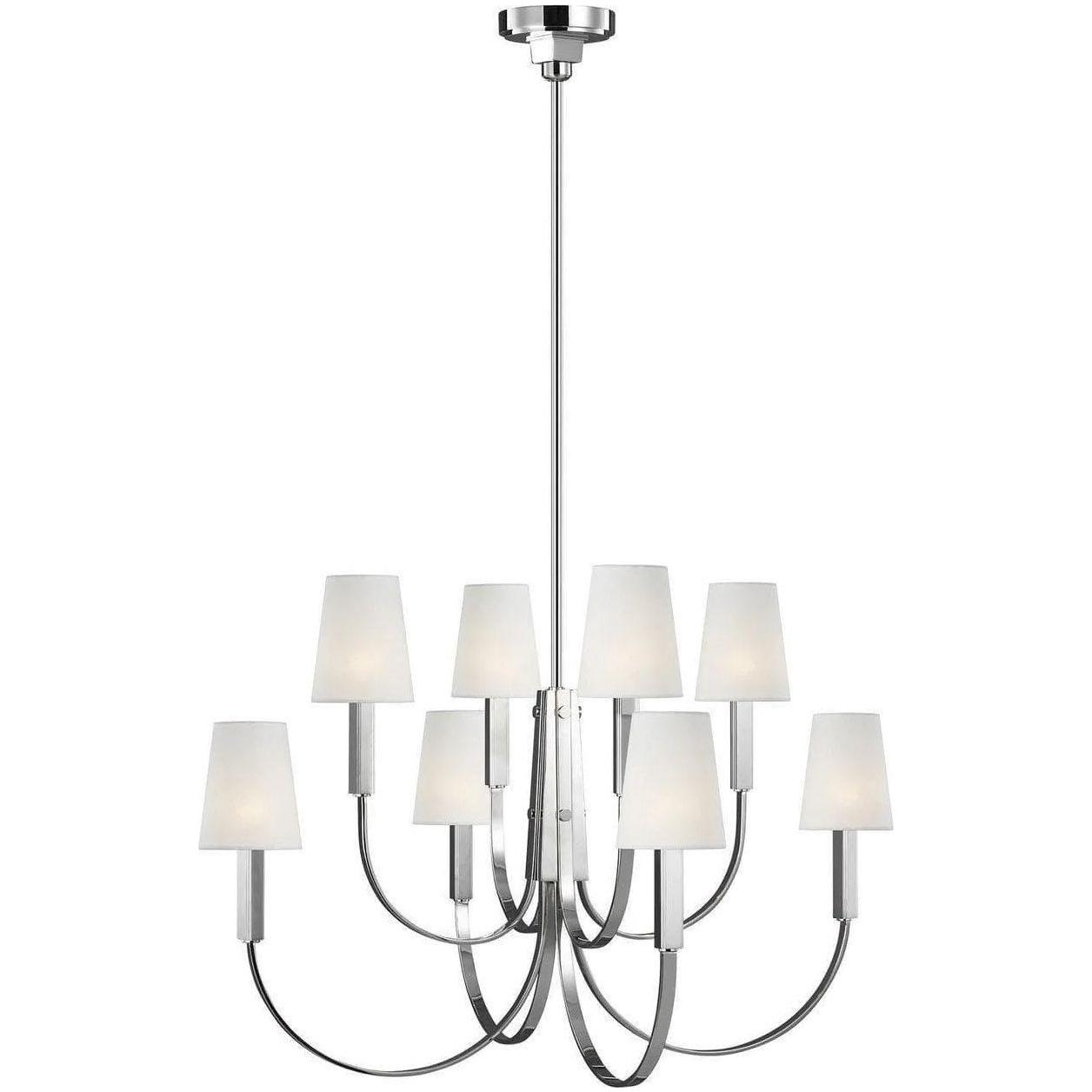Visual Comfort Studio Collection - Logan Two-Tier Chandelier - TC1088PN - Canada Light Shop