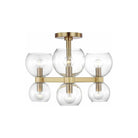 Visual Comfort Studio Collection - Londyn Semi Flush Mount - KSF1036BBSCG - Canada Light Shop