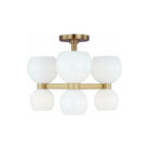 Visual Comfort Studio Collection - Londyn Semi Flush Mount - KSF1036BBSMG - Canada Light Shop