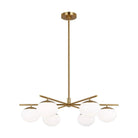 Visual Comfort Studio Collection - Lune Chandelier - EC1246BBS - Canada Light Shop