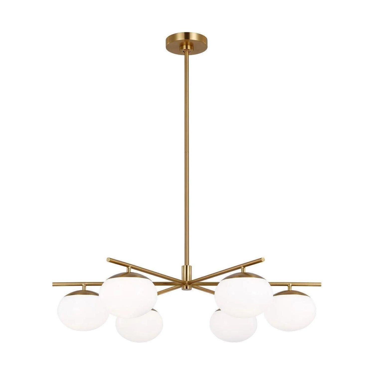 Visual Comfort Studio Collection - Lune Chandelier - EC1246BBS - Canada Light Shop