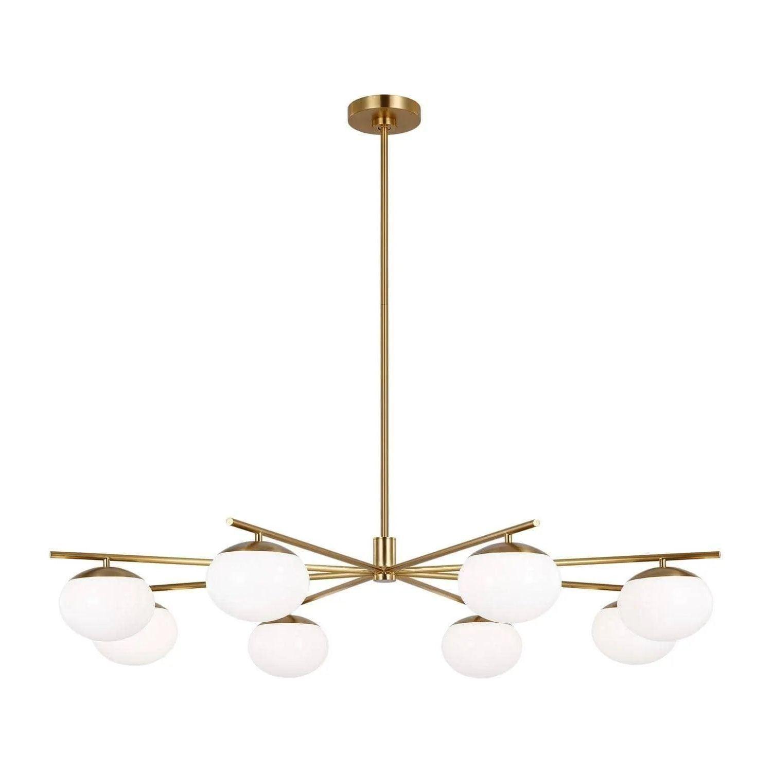 Visual Comfort Studio Collection - Lune Chandelier - EC1258BBS - Canada Light Shop