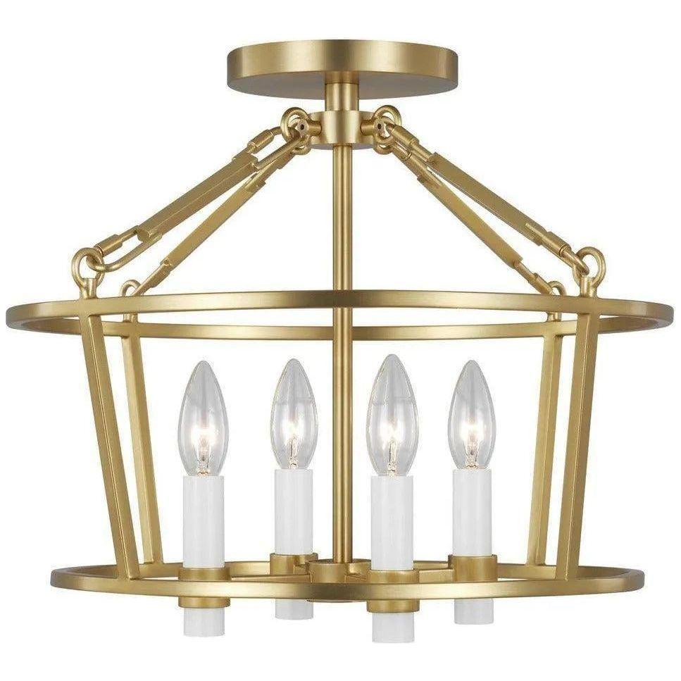 Visual Comfort Studio Collection - Marston Flush Mount - CF1064BBS - Canada Light Shop