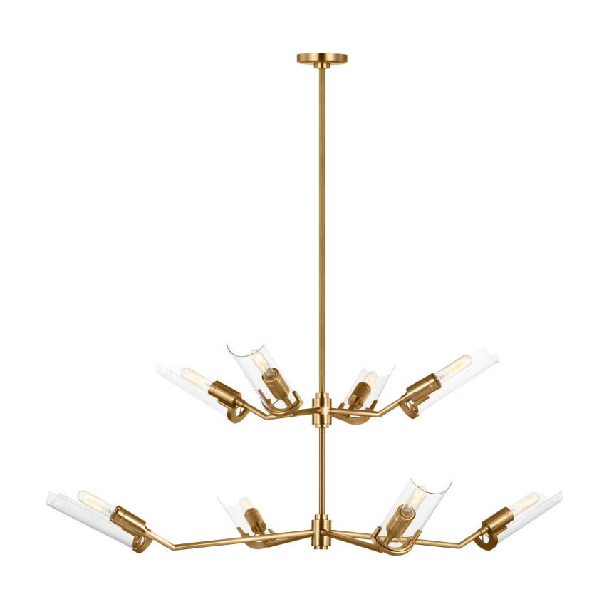 Visual Comfort Studio Collection - Mezzo Chandelier - TC1158BBS - Canada Light Shop