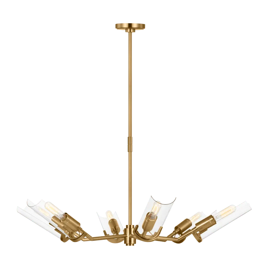 Visual Comfort Studio Collection - Mezzo Chandelier - TC1166BBS - Canada Light Shop