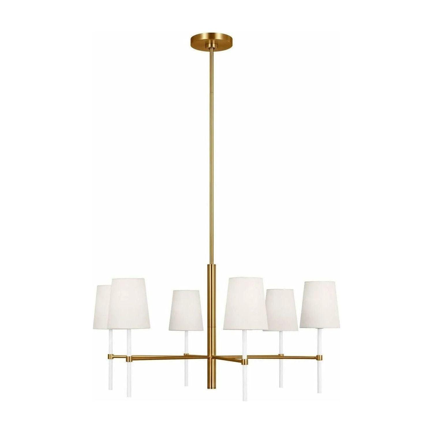 Visual Comfort Studio Collection - Monroe Chandelier - KSC1086BBSGW - Canada Light Shop
