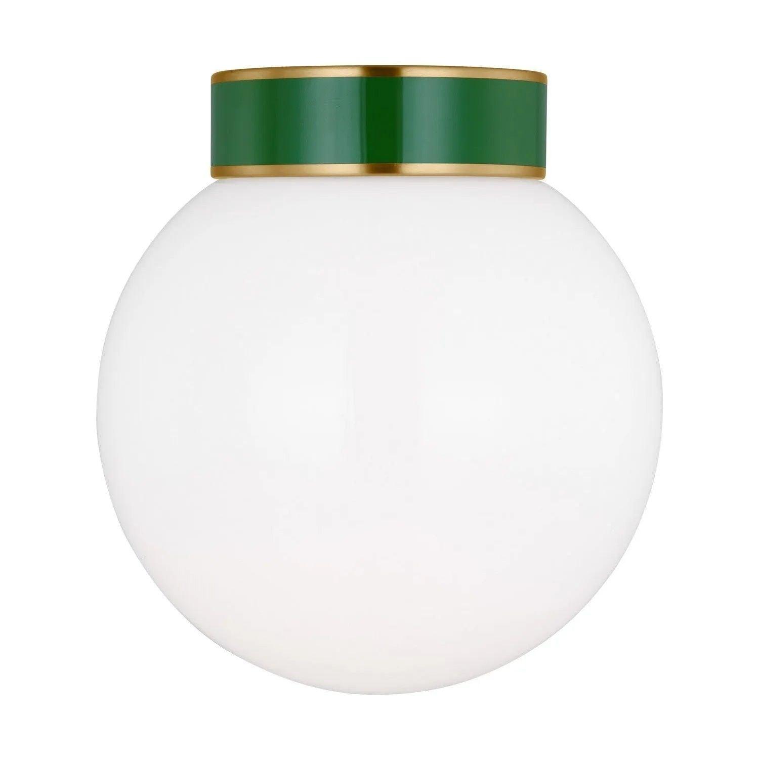 Visual Comfort Studio Collection - Monroe Semi-Flush Mount - KSF1051BBSGRN - Canada Light Shop