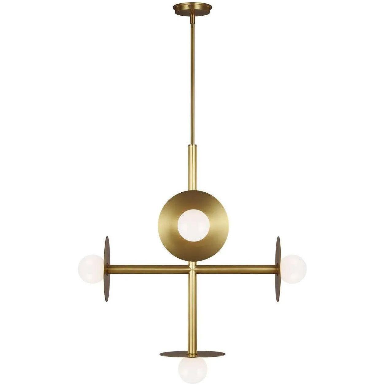 Visual Comfort Studio Collection - Nodes Linear Chandelier - KC1035BBS - Canada Light Shop