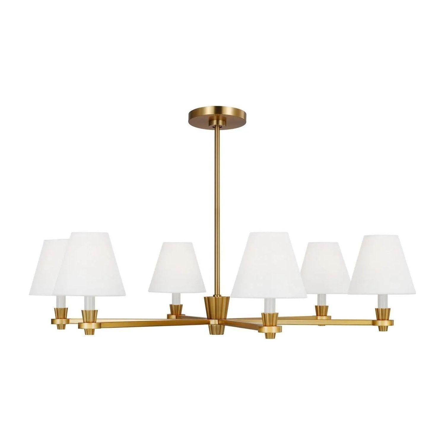 Visual Comfort Studio Collection - Paisley Chandelier - AC1126BBS - Canada Light Shop