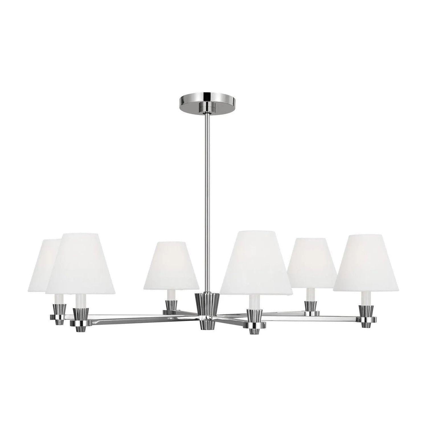 Visual Comfort Studio Collection - Paisley Chandelier - AC1126PN - Canada Light Shop