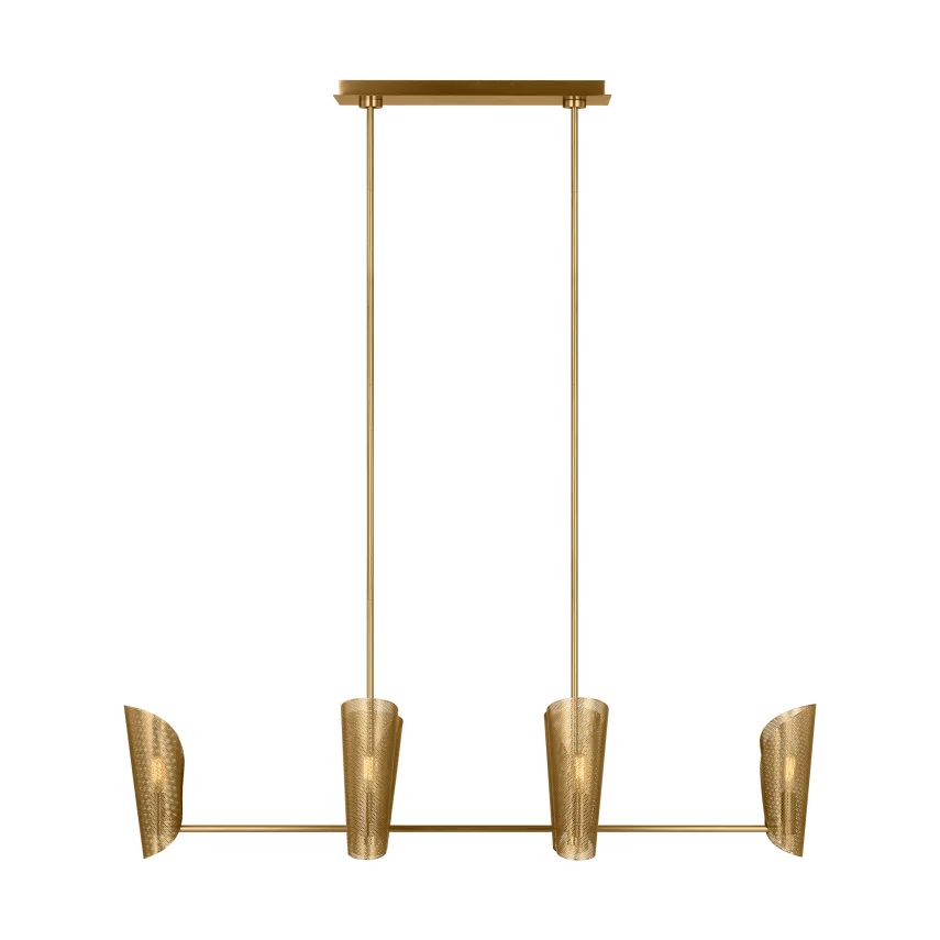 Visual Comfort Studio Collection - Plivot Linear Chandelier - LXC1066BBS - Canada Light Shop
