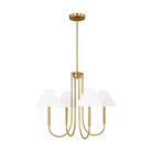 Visual Comfort Studio Collection - Porteau Chandelier - DJC1024SB - Canada Light Shop