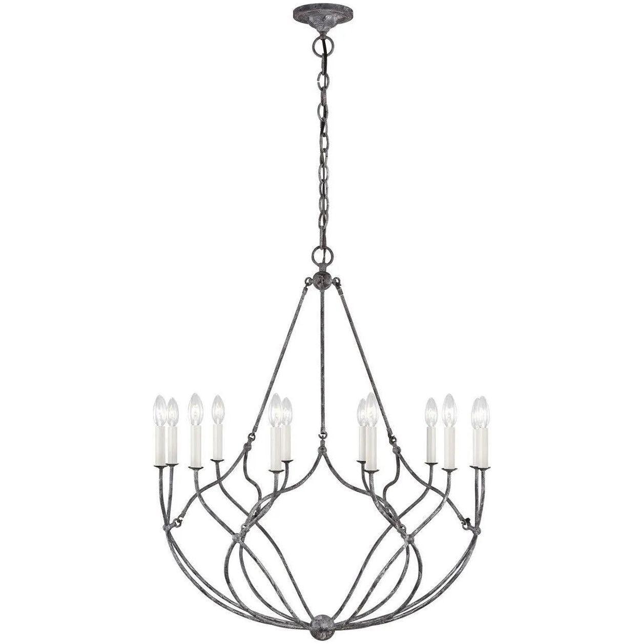 Visual Comfort Studio Collection - Richmond Chandelier - CC11212WGV - Canada Light Shop
