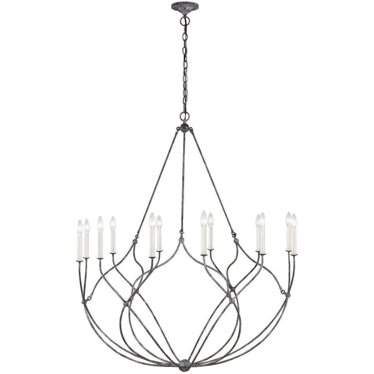 Visual Comfort Studio Collection - Richmond Chandelier - CC11312WGV - Canada Light Shop