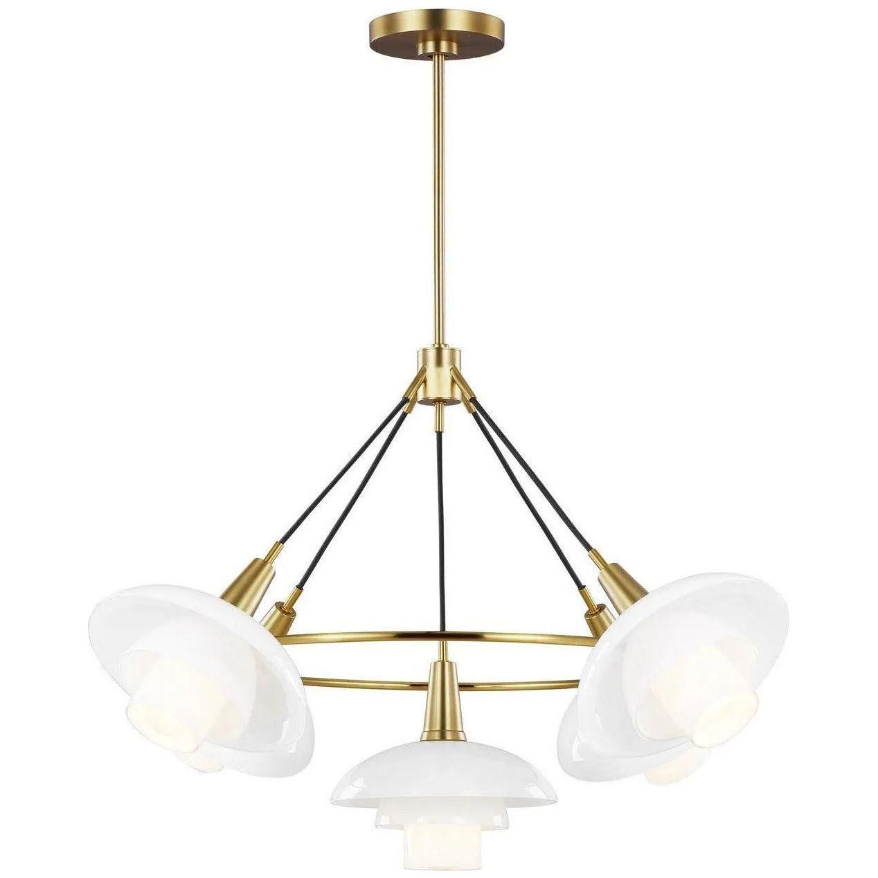 Visual Comfort Studio Collection - Rossie Chandelier - EC1235BBS - Canada Light Shop