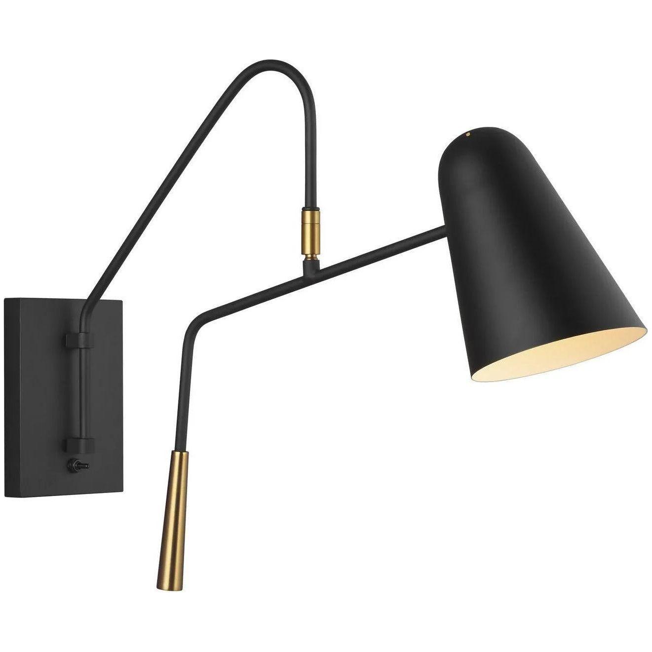 Visual Comfort Studio Collection - Simon Wall Sconce - EW1041MBK - Canada Light Shop