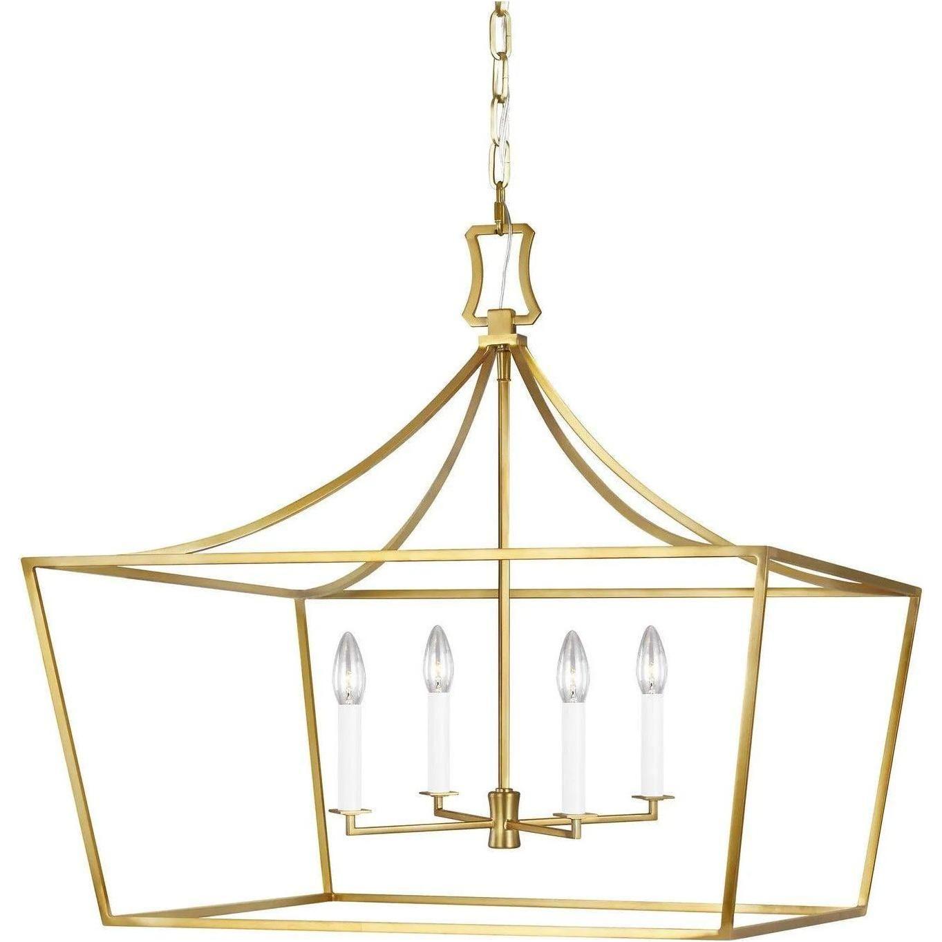 Visual Comfort Studio Collection - Southold Wide Lantern - CC1044BBS - Canada Light Shop