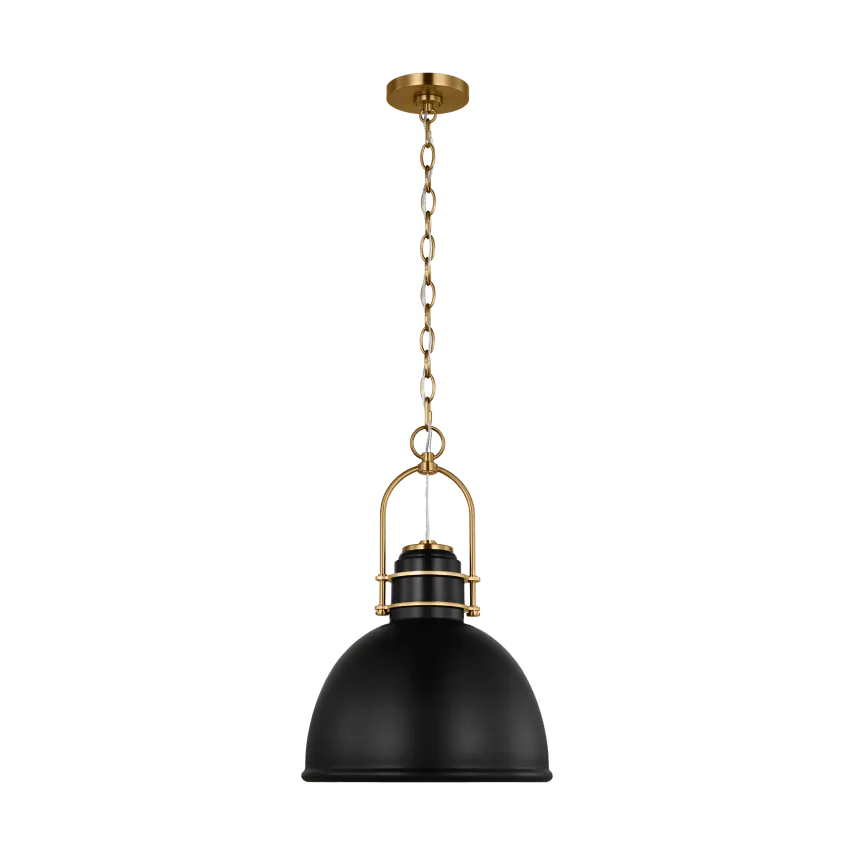 Visual Comfort Studio Collection - Upland Pendant - CP1411BBSMBK - Canada Light Shop