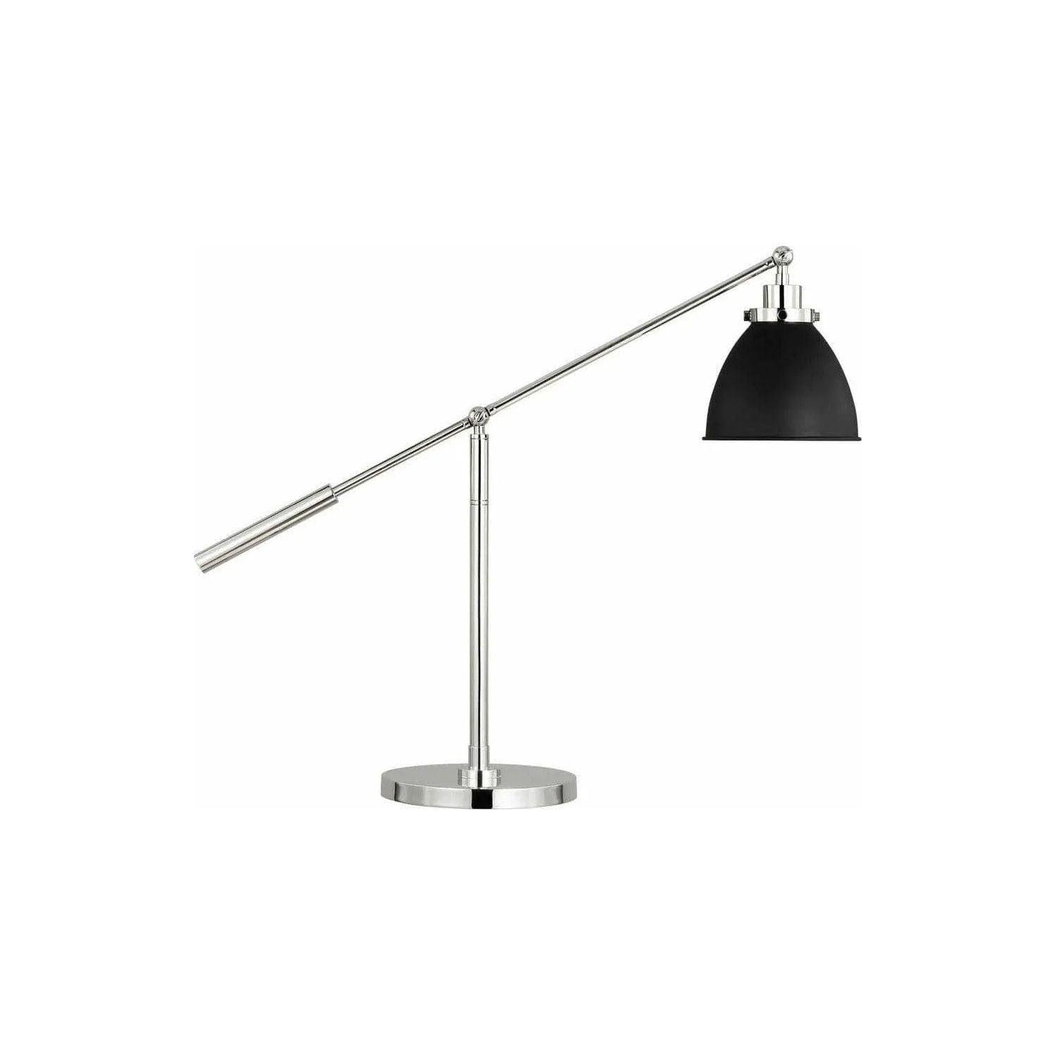 Visual Comfort Studio Collection - Wellfleet Dome Desk Lamp - CT1101MBKPN1 - Canada Light Shop