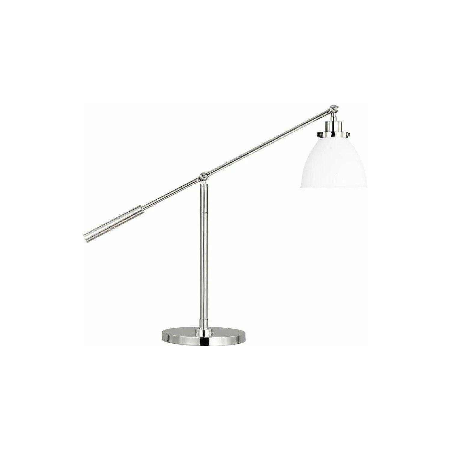 Visual Comfort Studio Collection - Wellfleet Dome Desk Lamp - CT1101MWTPN1 - Canada Light Shop