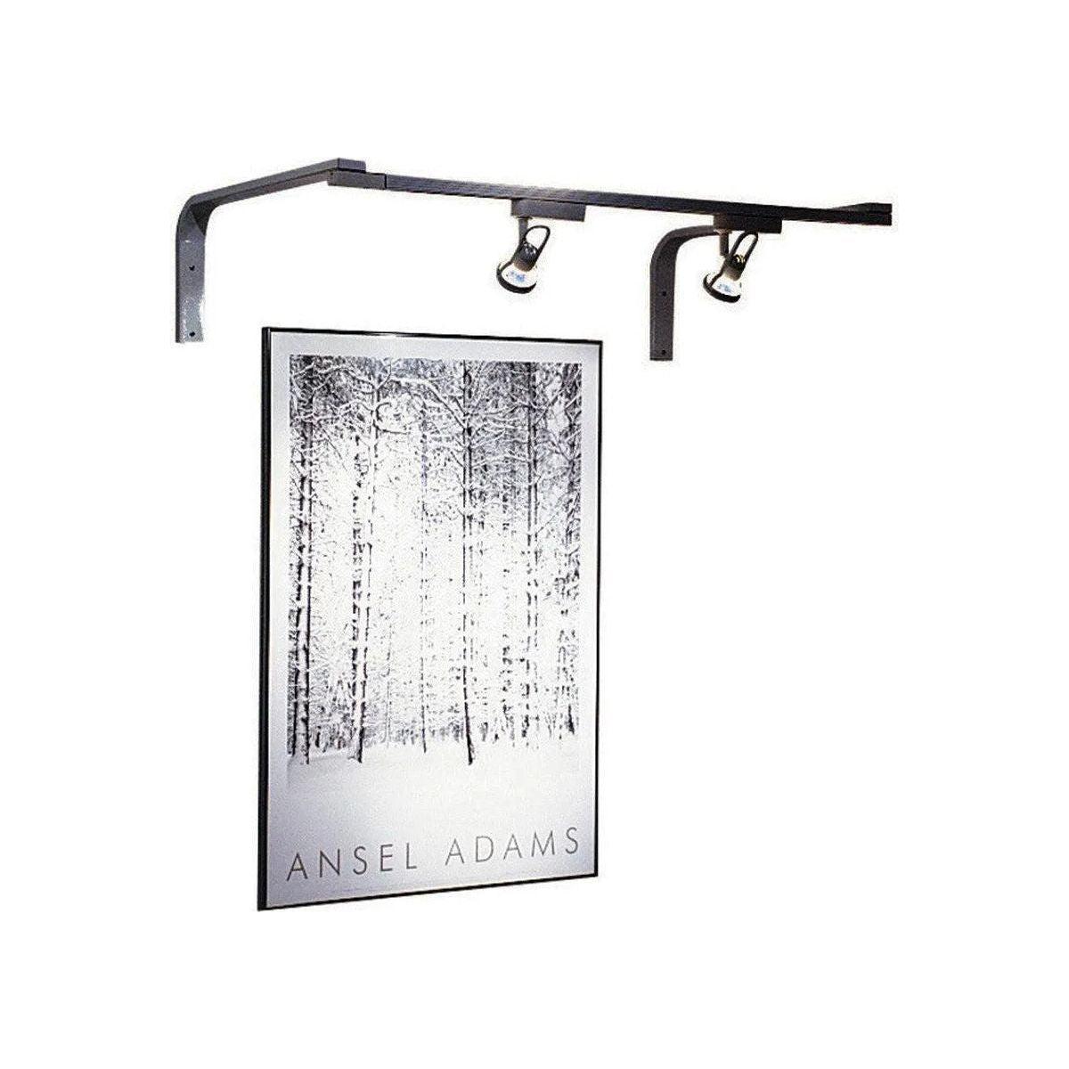 WAC Lighting - 120V Track Wall Mount Suspension Bracket - TBKT-BK - Canada Light Shop