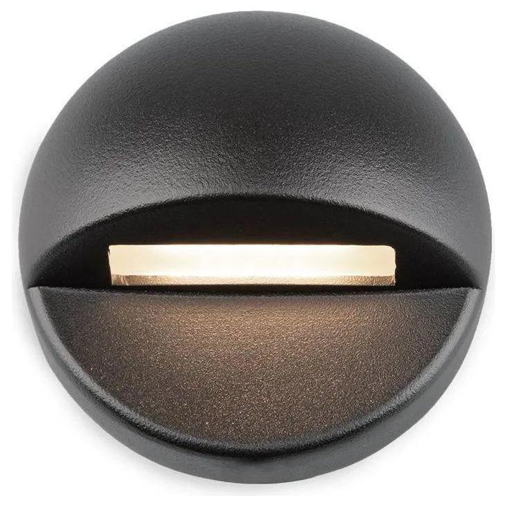 WAC Lighting - 3011 Round LED Deck and Patio Light - 3011-27BK - Canada Light Shop