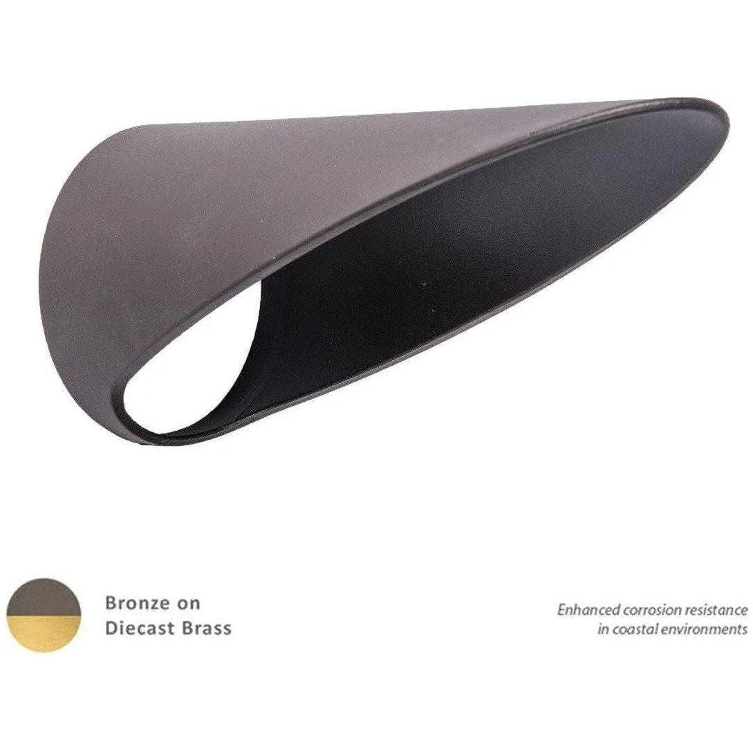 WAC Lighting - 5010 Accent Long Shroud Accessory - 5010-LSHR-BBR - Canada Light Shop