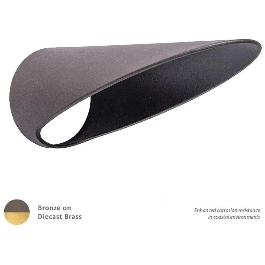 WAC Lighting - 5111 Mini Accent Long Shroud Accessory - 5111-LSHR-BBR - Canada Light Shop