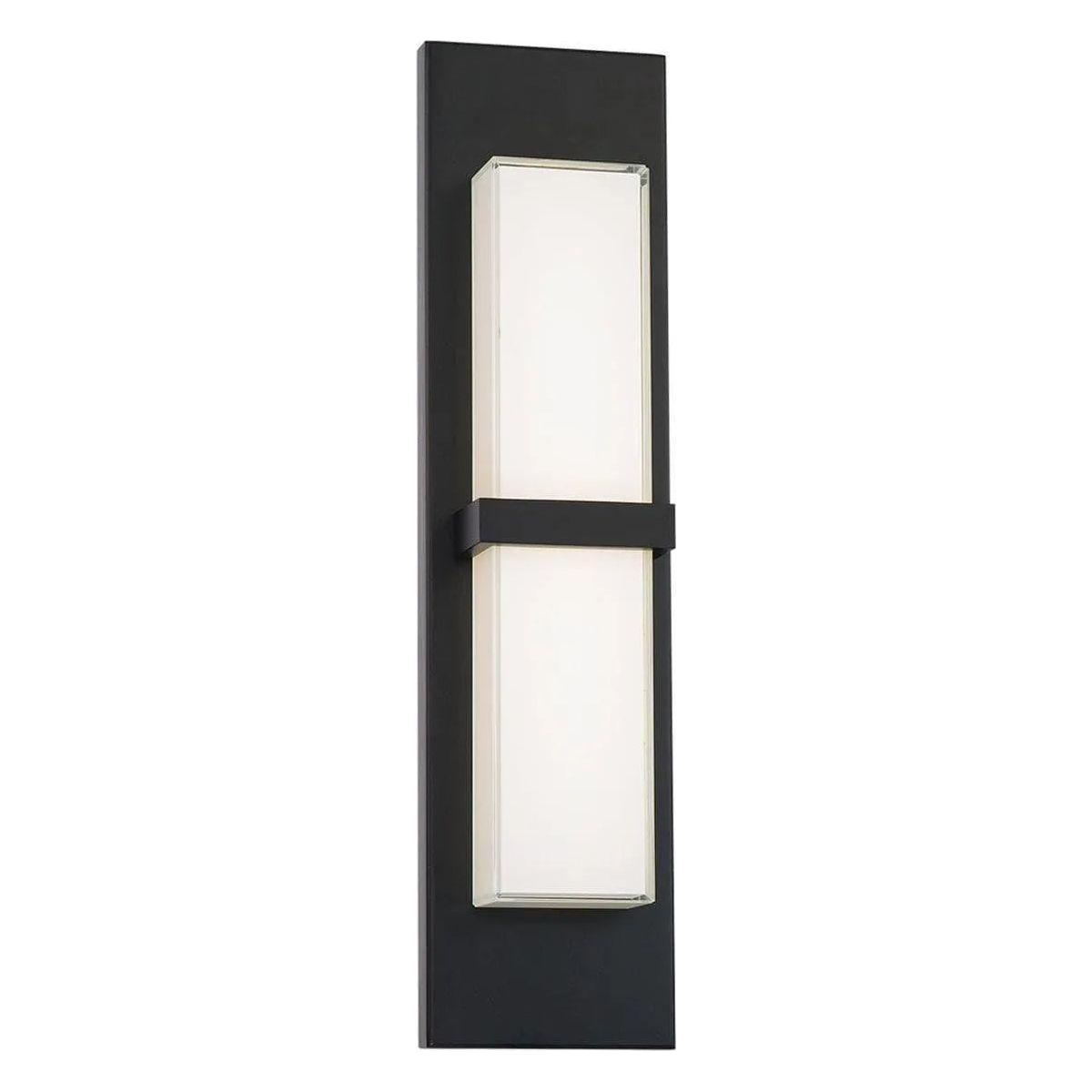 WAC Lighting - Bandeau LED Outdoor Wall Light - WS-W21122-35-BK - Canada Light Shop