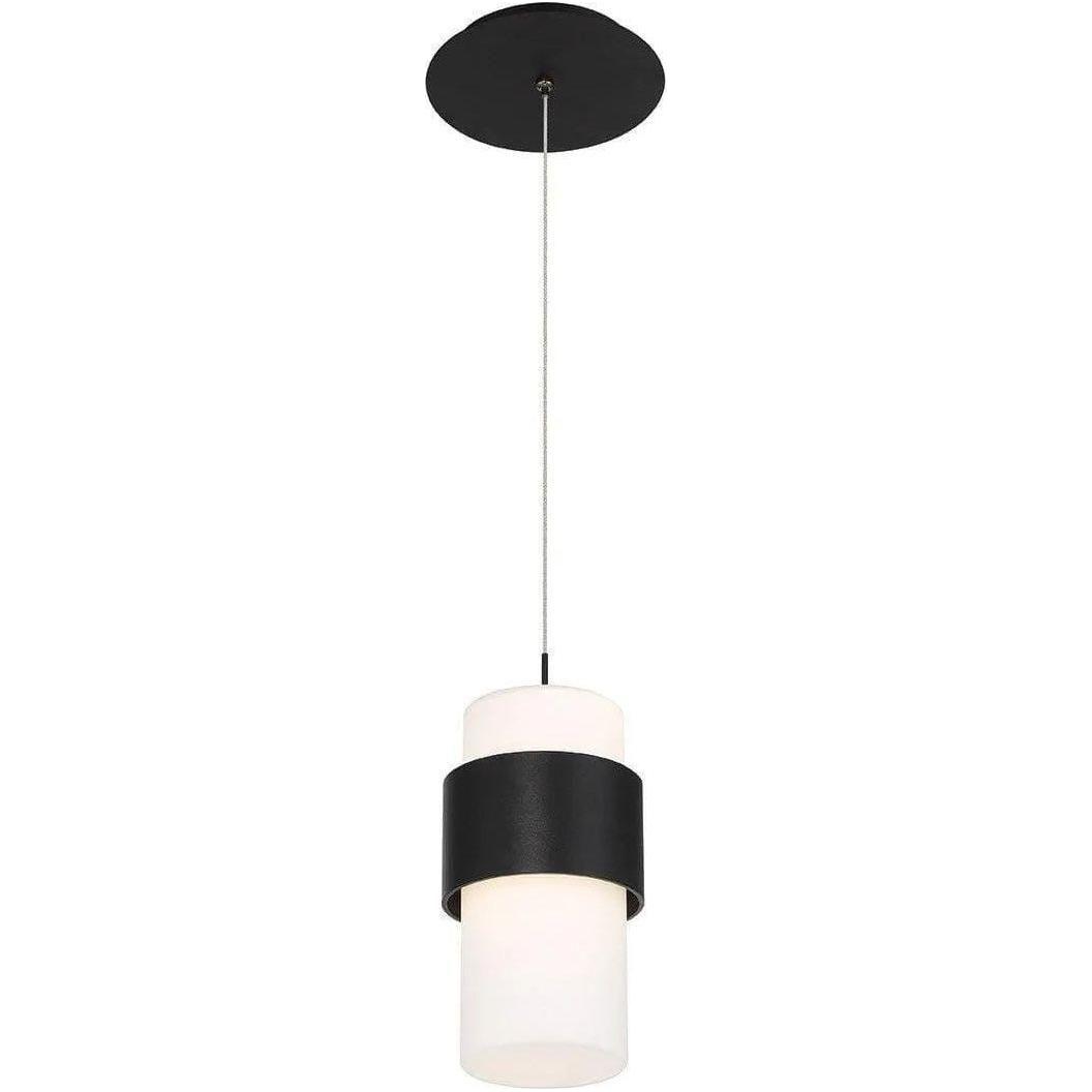 WAC Lighting - Banded LED Pendant - PD-68909-BK - Canada Light Shop