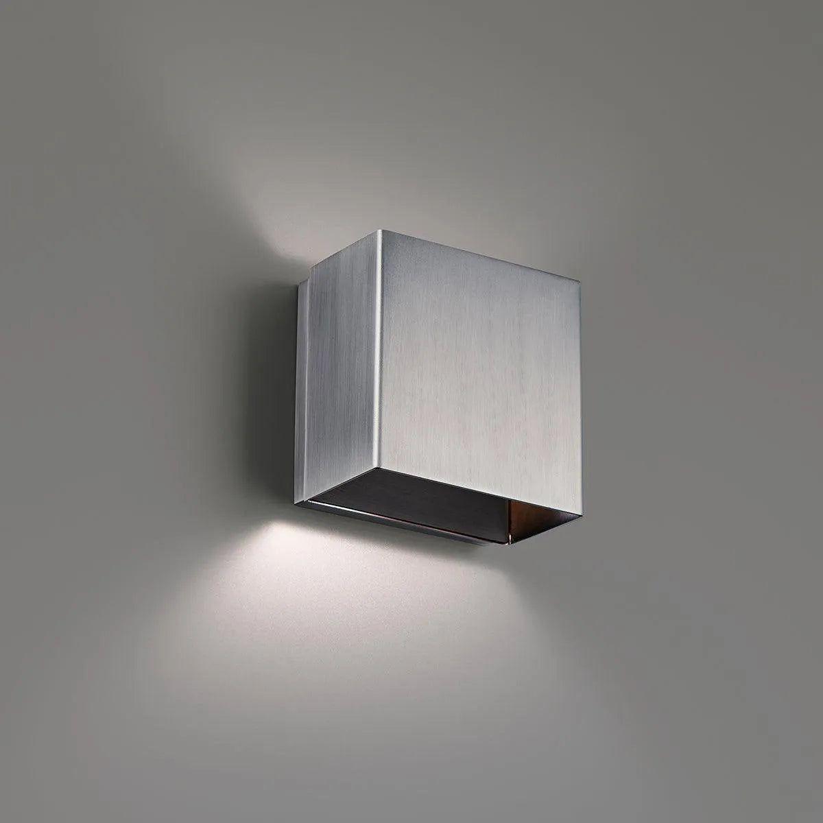 WAC Lighting - Boxi LED Wall Sconce - WS-45105-27-BN - Canada Light Shop