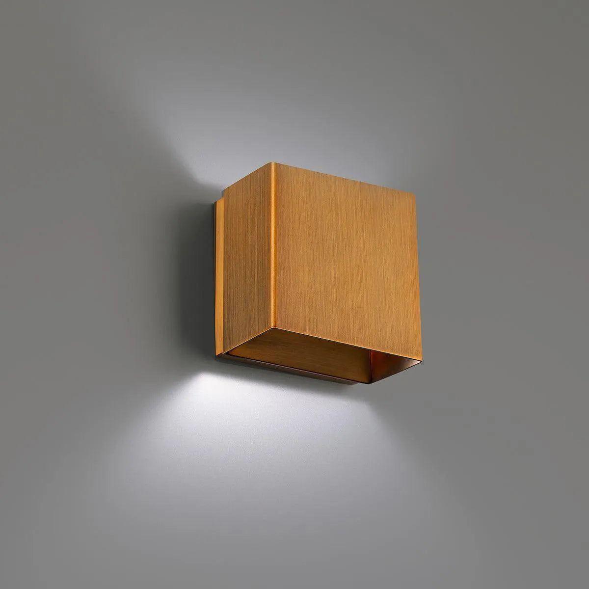 WAC Lighting - Boxi LED Wall Sconce - WS-45105-30-AB - Canada Light Shop