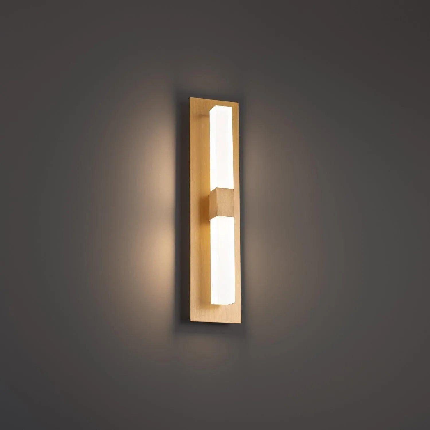 WAC Lighting - Camelot LED Wall Sconce - WS-61216-AB - Canada Light Shop