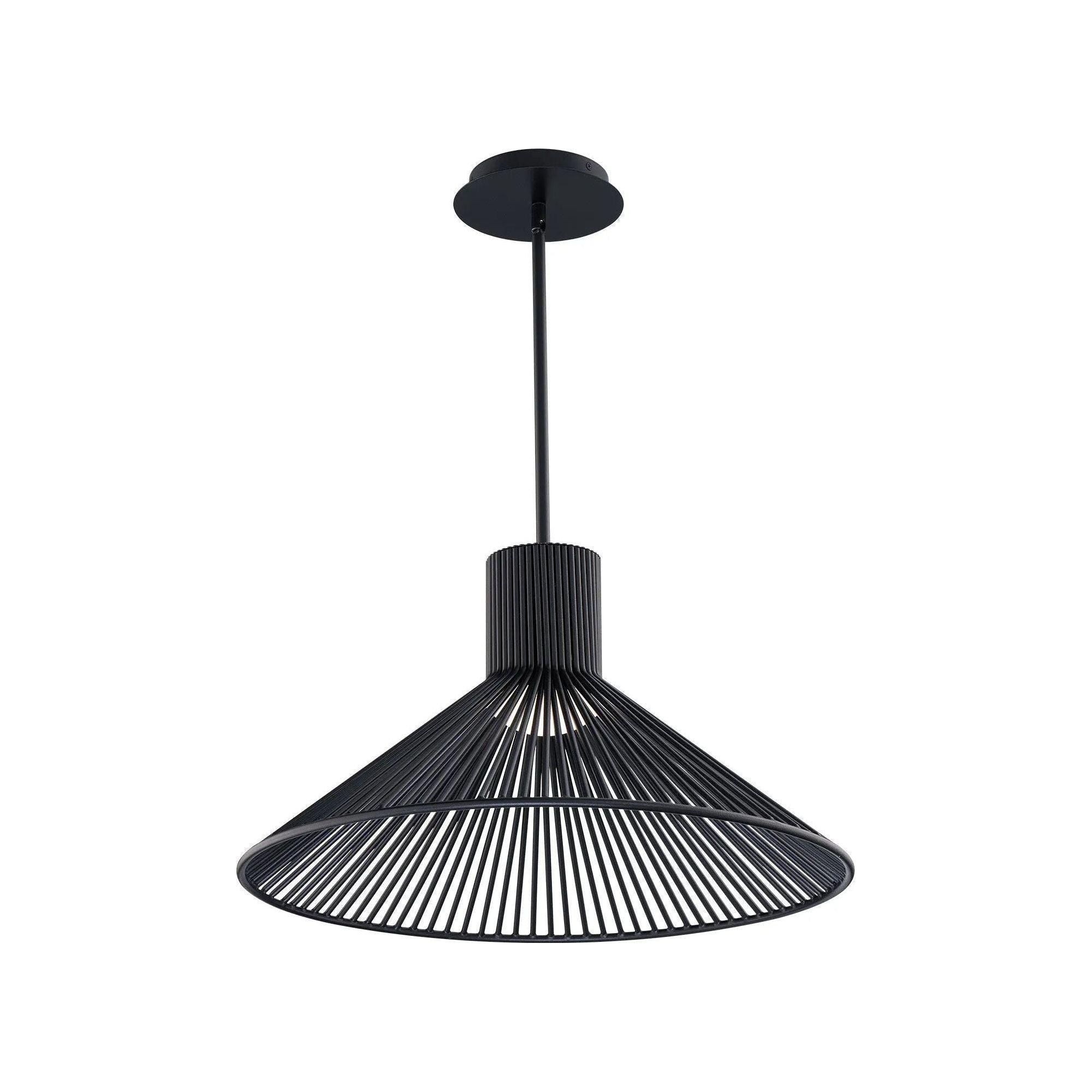 WAC Lighting - Cappe LED Pendant - PD-17421-27-BK - Canada Light Shop