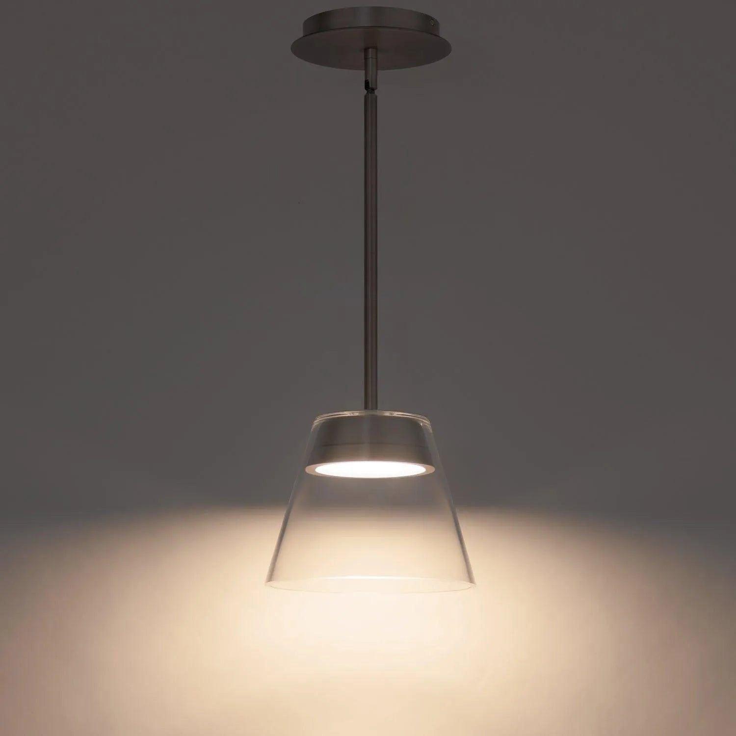 WAC Lighting - Chandra LED Mini Pendant - PD-87208-BN - Canada Light Shop