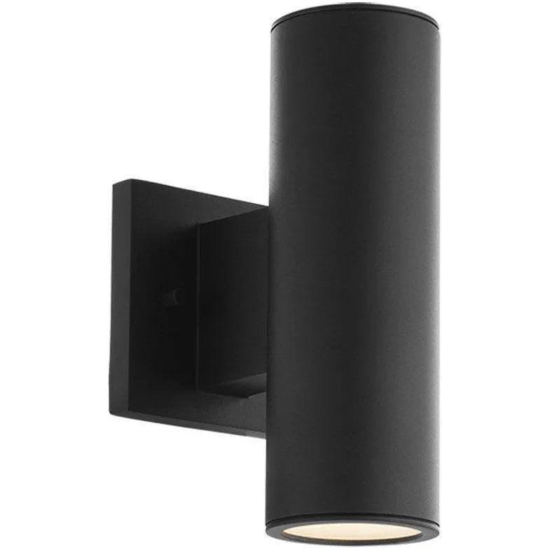 WAC Lighting - Cylinder LED Outdoor Wall Light - WS-W190212-30-BK - Canada Light Shop
