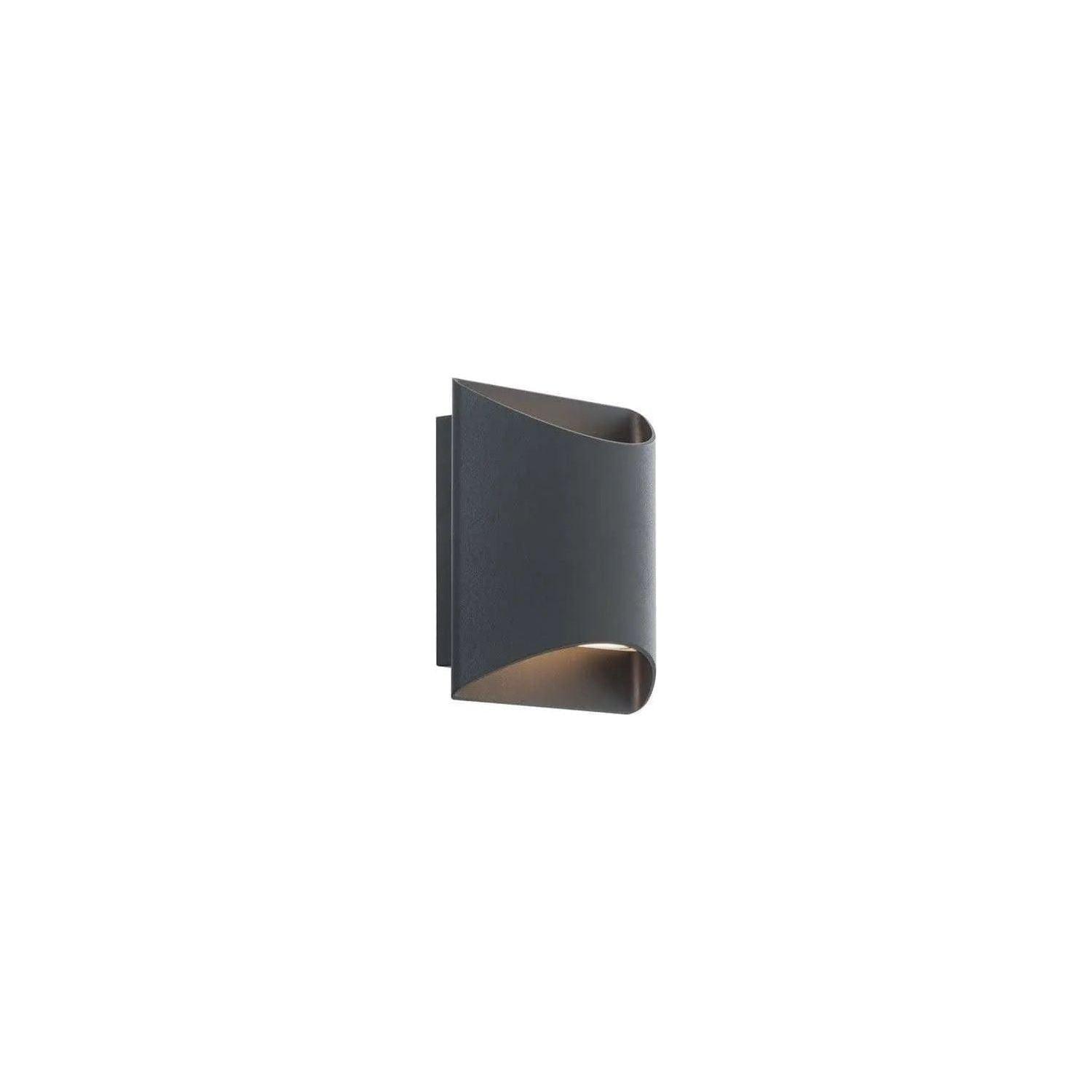 WAC Lighting - Duet LED Wall Sconce - WS-55206-27-BK - Canada Light Shop