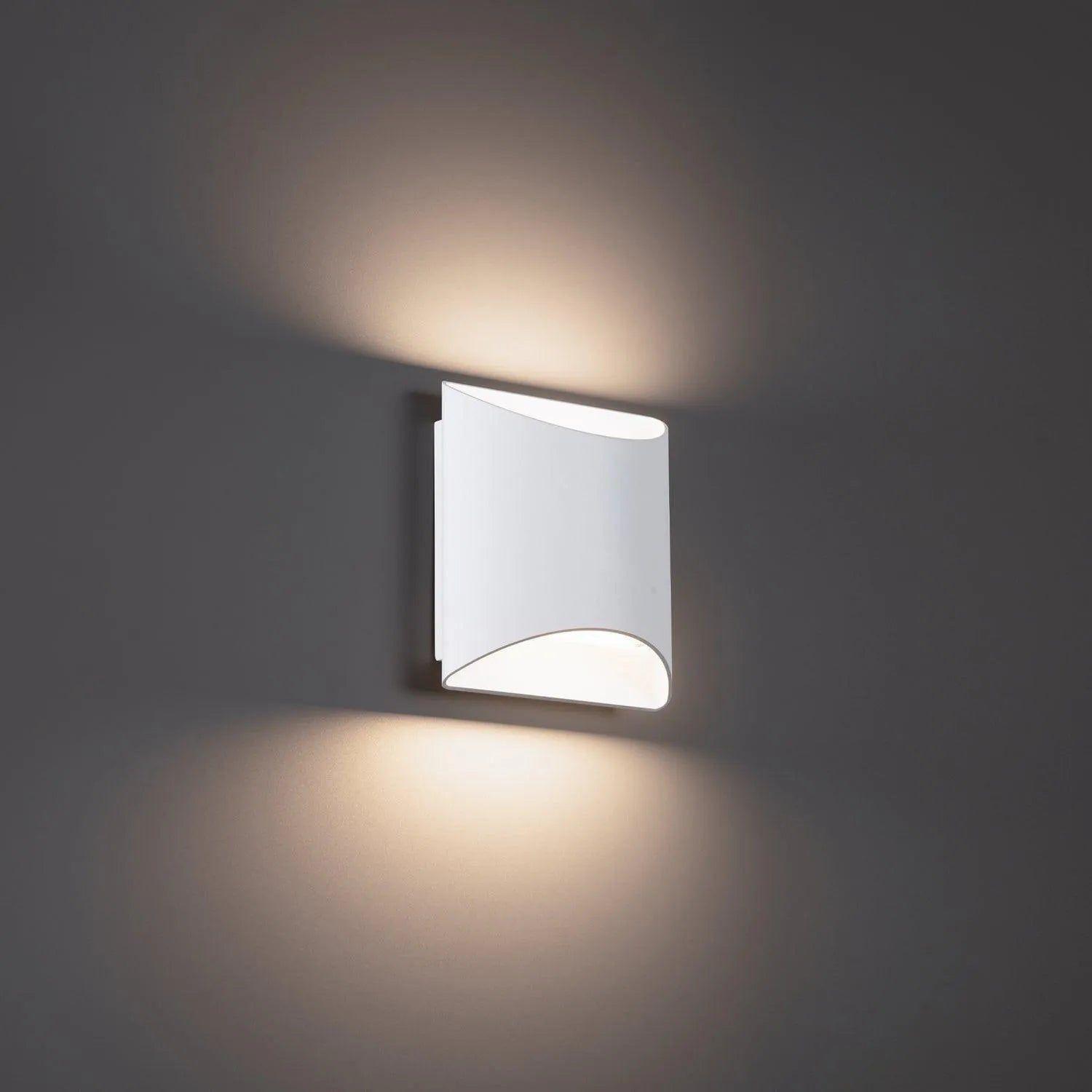 WAC Lighting - Duet LED Wall Sconce - WS-55206-30-WT - Canada Light Shop
