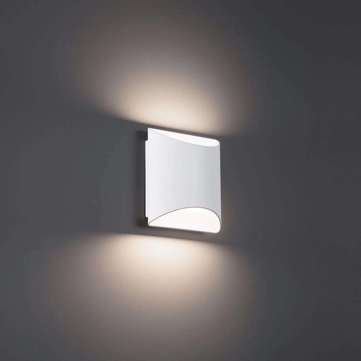 WAC Lighting - Duet LED Wall Sconce - WS-55206-35-WT - Canada Light Shop