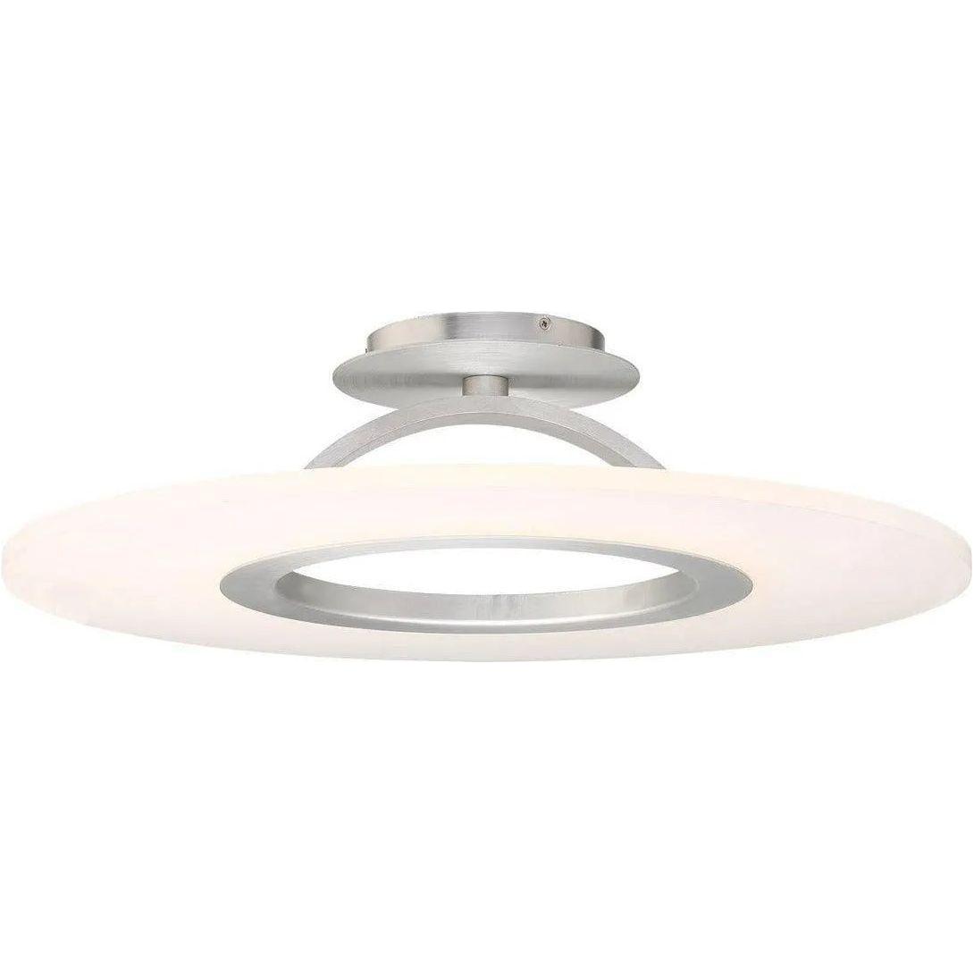 WAC Lighting - Elektron LED Convertible Semi-Flush Mount - FM-21728-AL - Canada Light Shop