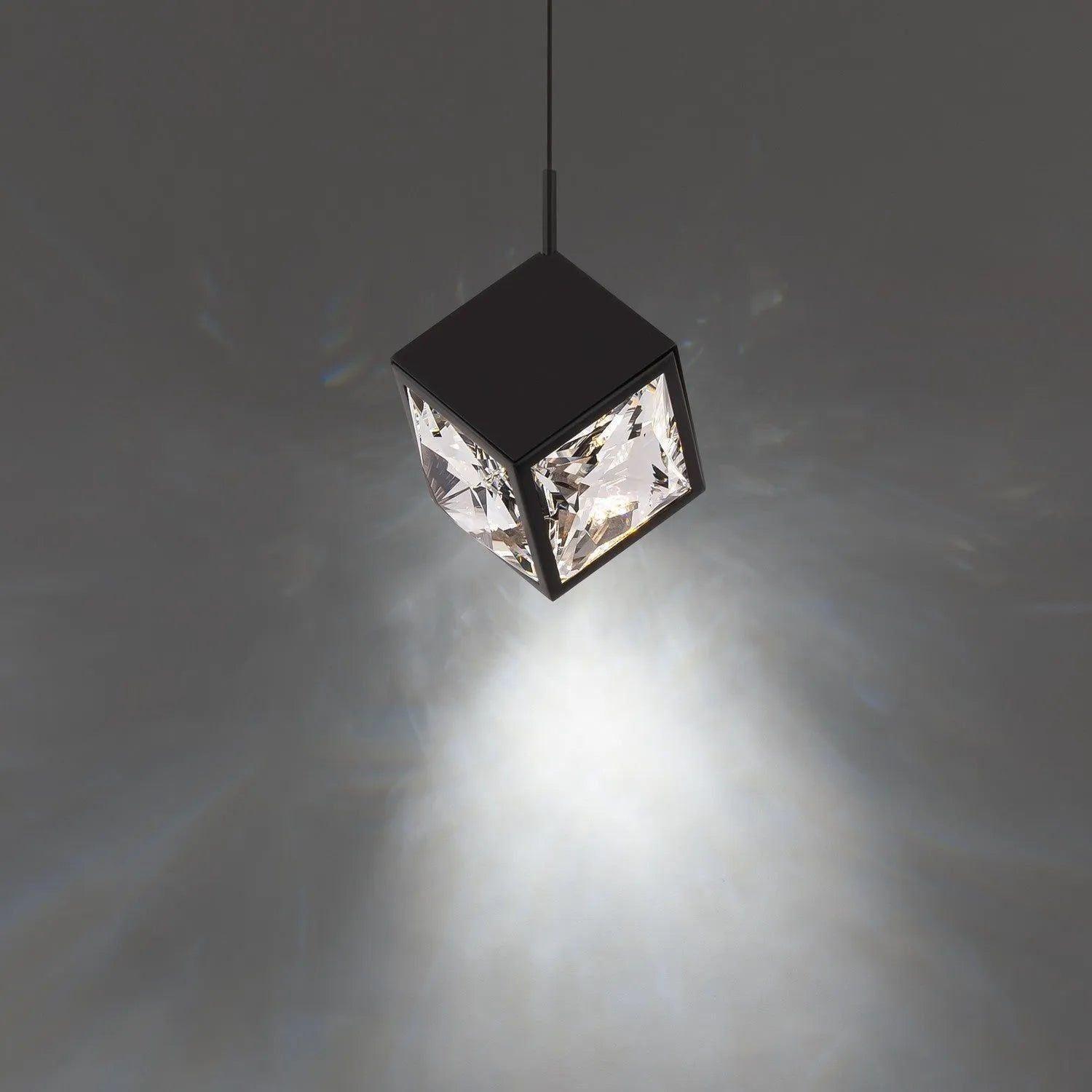 WAC Lighting - Ice Cube LED Mini Pendant - PD-29308-BK - Canada Light Shop