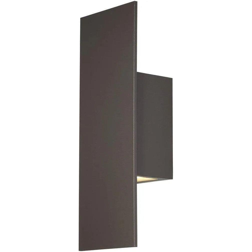 WAC Lighting - Icon LED Outdoor Wall Light - WS-W54614-BZ - Canada Light Shop