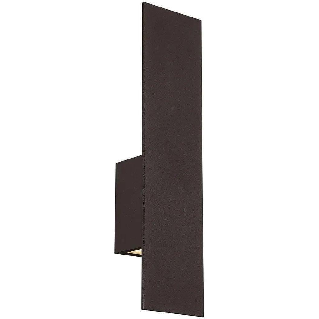 WAC Lighting - Icon LED Outdoor Wall Light - WS-W54620-BZ - Canada Light Shop